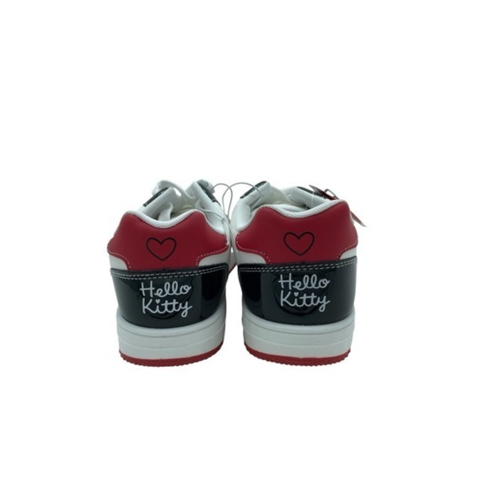 Hello Kitty Shoes Womens‎ Size 8 Low Top Patent Lace Up Sanrio Cute Sneakers - Picture 4 of 6